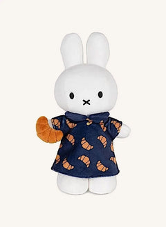 Bon Ton Toys - MIFFY - Miffy Hilal Şeklinde Peluş Oyuncak | Gece mavisi