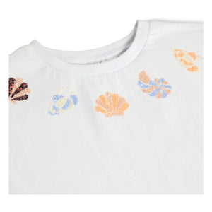 Molo - Ranva Shell Bio-Baumwoll-T-Shirt | Weiß