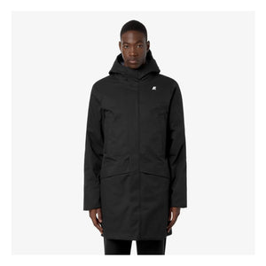 K-way - Jarno Twill Marmotta Parka | Black