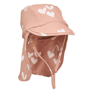Gorra Liewood - Cecilia Corazones con protección UV | Rosa