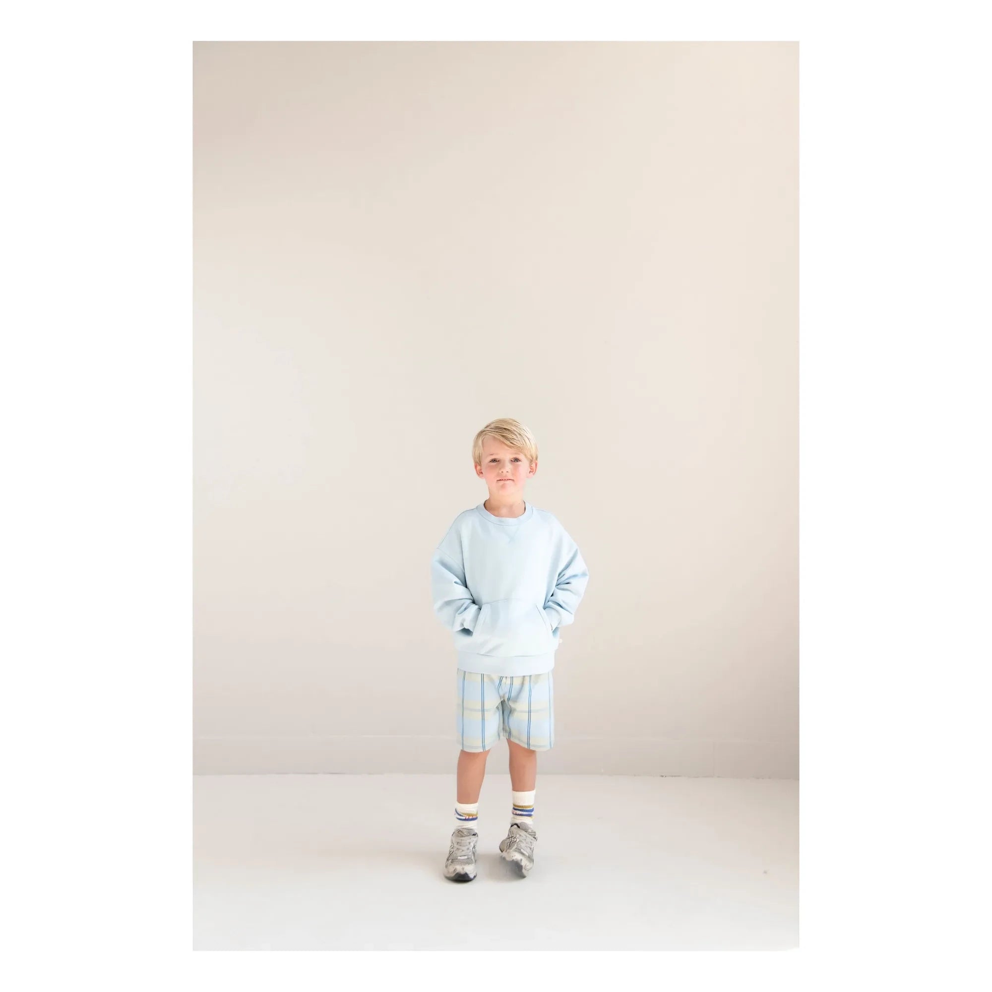 Jenest - Bo On My Way organik pamuklu sweatshirt | Açık mavi
