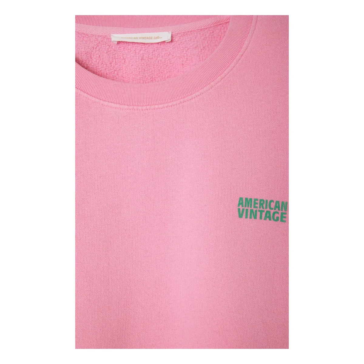 American Vintage - Sudadera de algodón Izubird | Cherry Wood