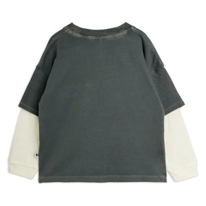 Mini Rodini - M.Rodini T-Shirt aus Bio-Baumwolle | Grau