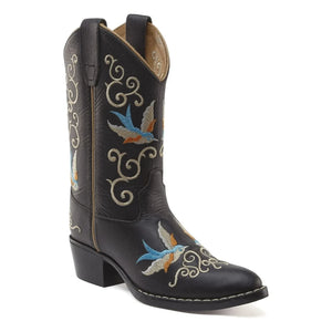 Bootstock - Santiags Dappermaentje X Bootstock en cuero | Negro
