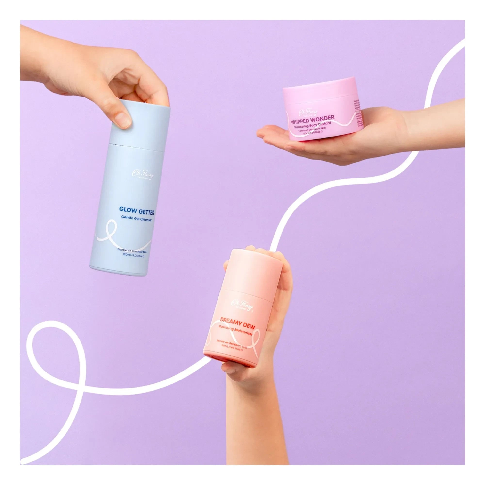 Oh Flossy - Glow Getter Gel Limpiador Suave - 120ml