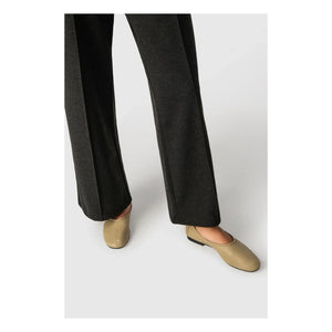 BY FAR - Prudence Dokulu Leather Loafers | Beige
