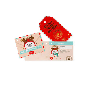 Legami - Polar Bear Noel Pelüş Oyuncak - Mini Süper Yumuşak!