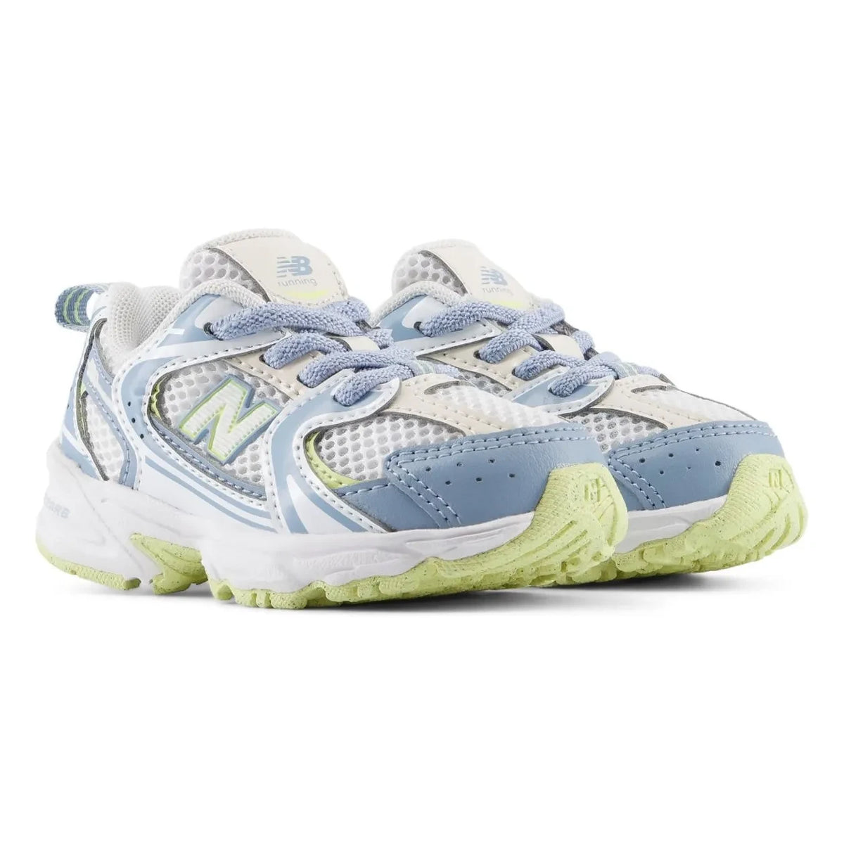 New Balance - حذاء رياضي 530 برباط مطاطي ودانتيل | أزرق باهت