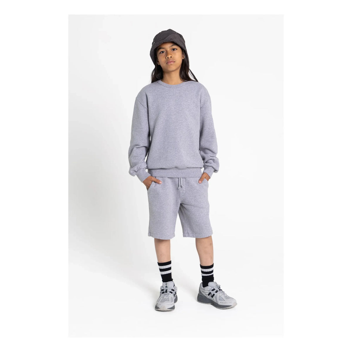 Smallable Kid - Arlo sweatshirt | Heather gri