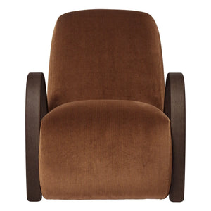 Ferm Living - Buur Samt Sessel | Braun