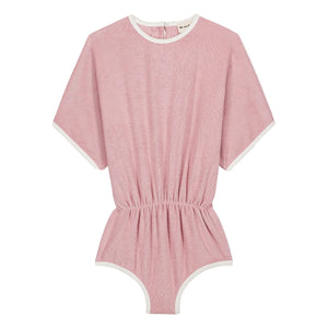 We Are Kids - Romy Bio-Baumwoll Frottee-Strampler | Sanftes Rosa