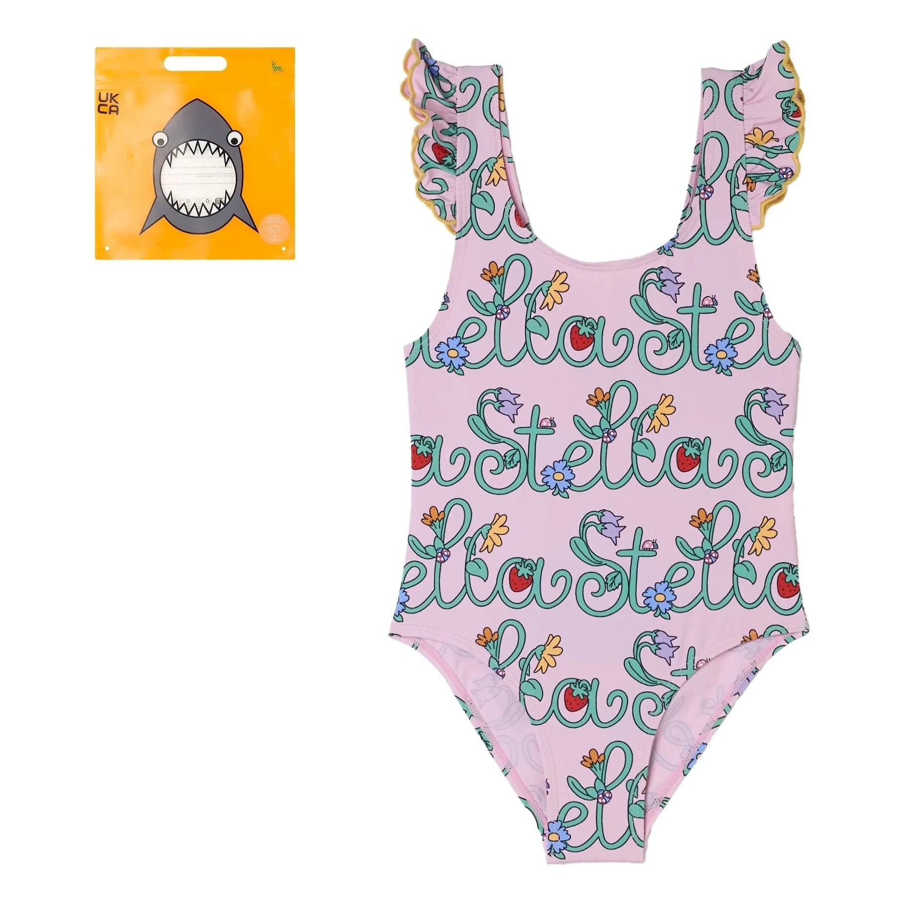 Stella McCartney Kids - Stella Geri Dönüştürülmüş Elyaf Mayo | Pembe