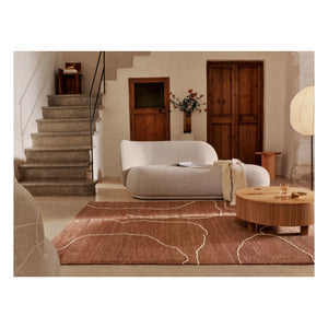 Ferm Living - Gesso Korbgeflecht | Terrakotta