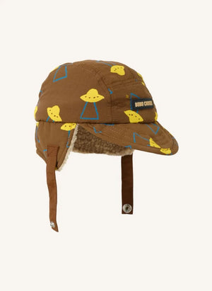 Bobo Choses - Sherpa Cap Soucoupes Recycelte Faser | Braun