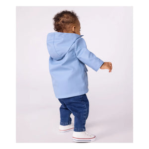 Petit Bateau - Ciré Iconique Geri Dönüştürülmüş Elyaf Bebek | Mavi