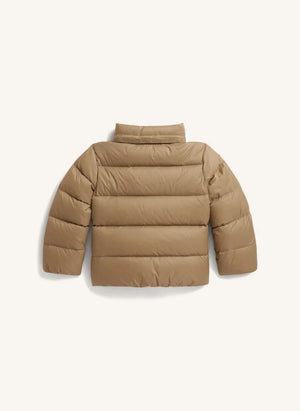 Ralph Lauren - Logo Kapüşonlu Ceket | Camel