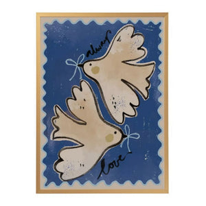 Studio Loco - Großes Poster Always Love | Blau