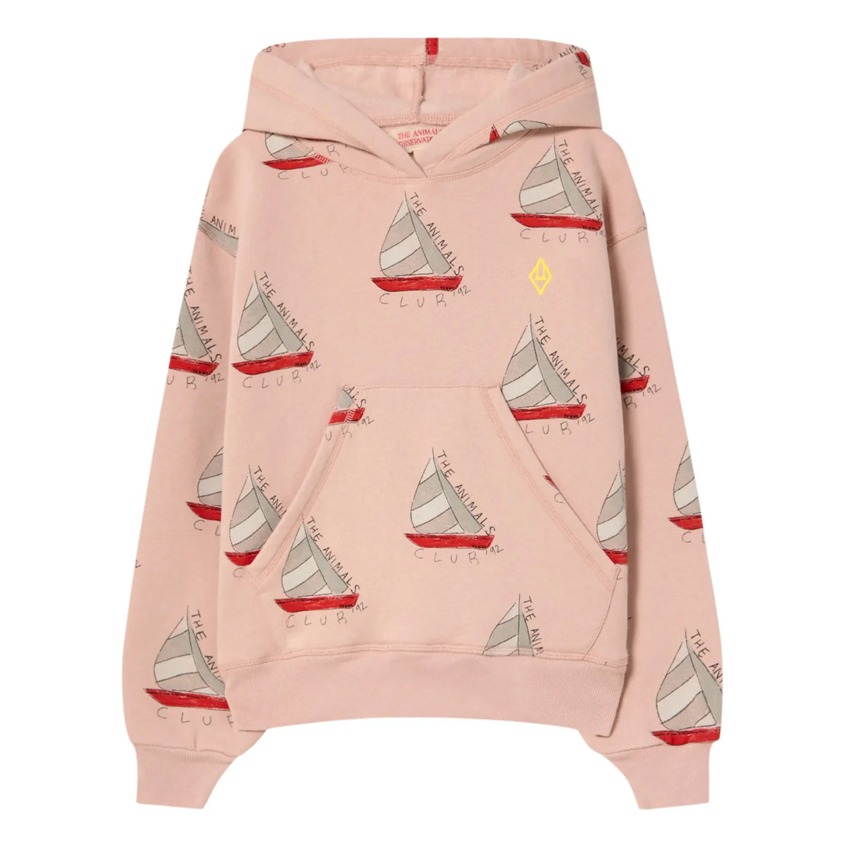 The Animals Observatory - Beaver Boat Hoodie | زهري باهت