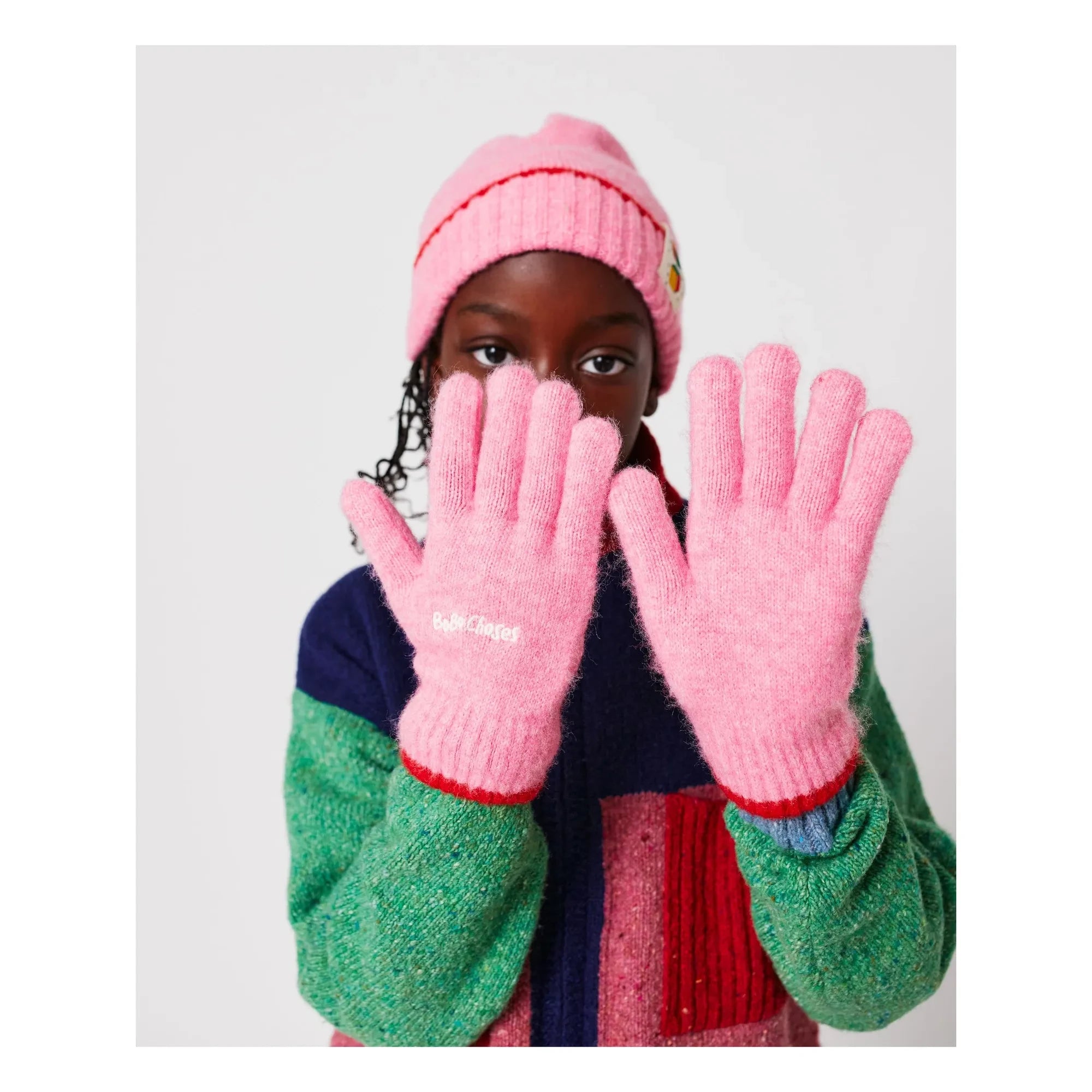 Bobo Choses - Roll The Dice şapka Geri dönüştürülmüş lifler | Pembe