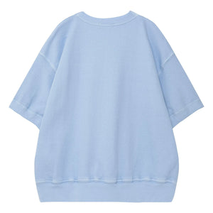 True Artist - Short Sleeve Sweatshirt No.12 Organic Cotton | Light Blue