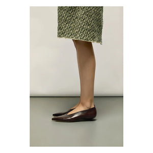 Augusta - Slingback Freya Deri | Kahverengi
