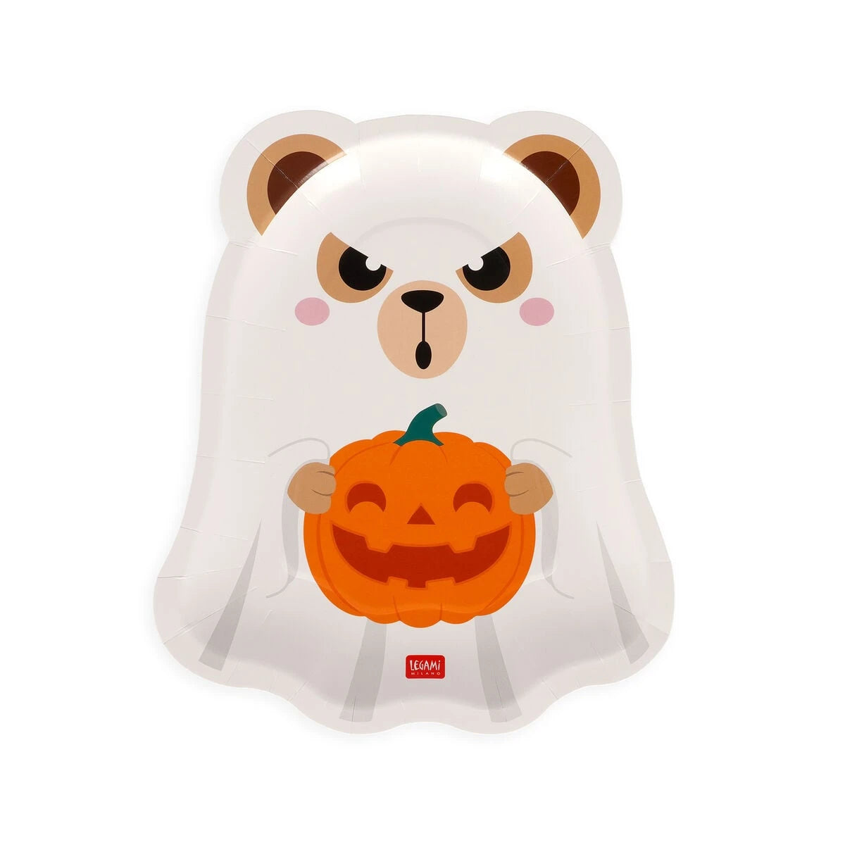 Legami - طقم 8 أطباق ورقية - Boo Afiyet Olsun