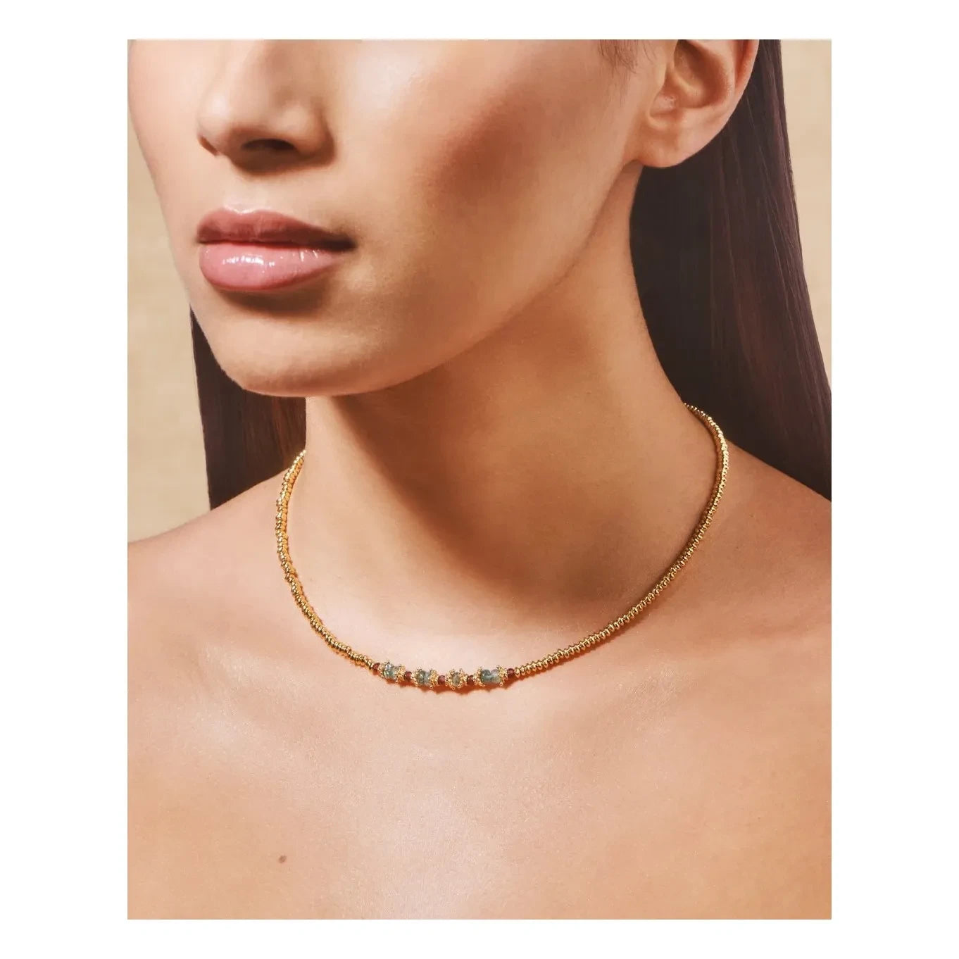 Tityaravy - Sriphala kolye | Gri
