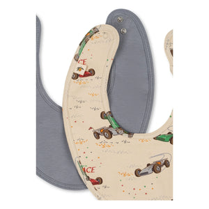 Konges Sløjd - Grand Prix Halstuch Lätzchen - 2er Set | Blau