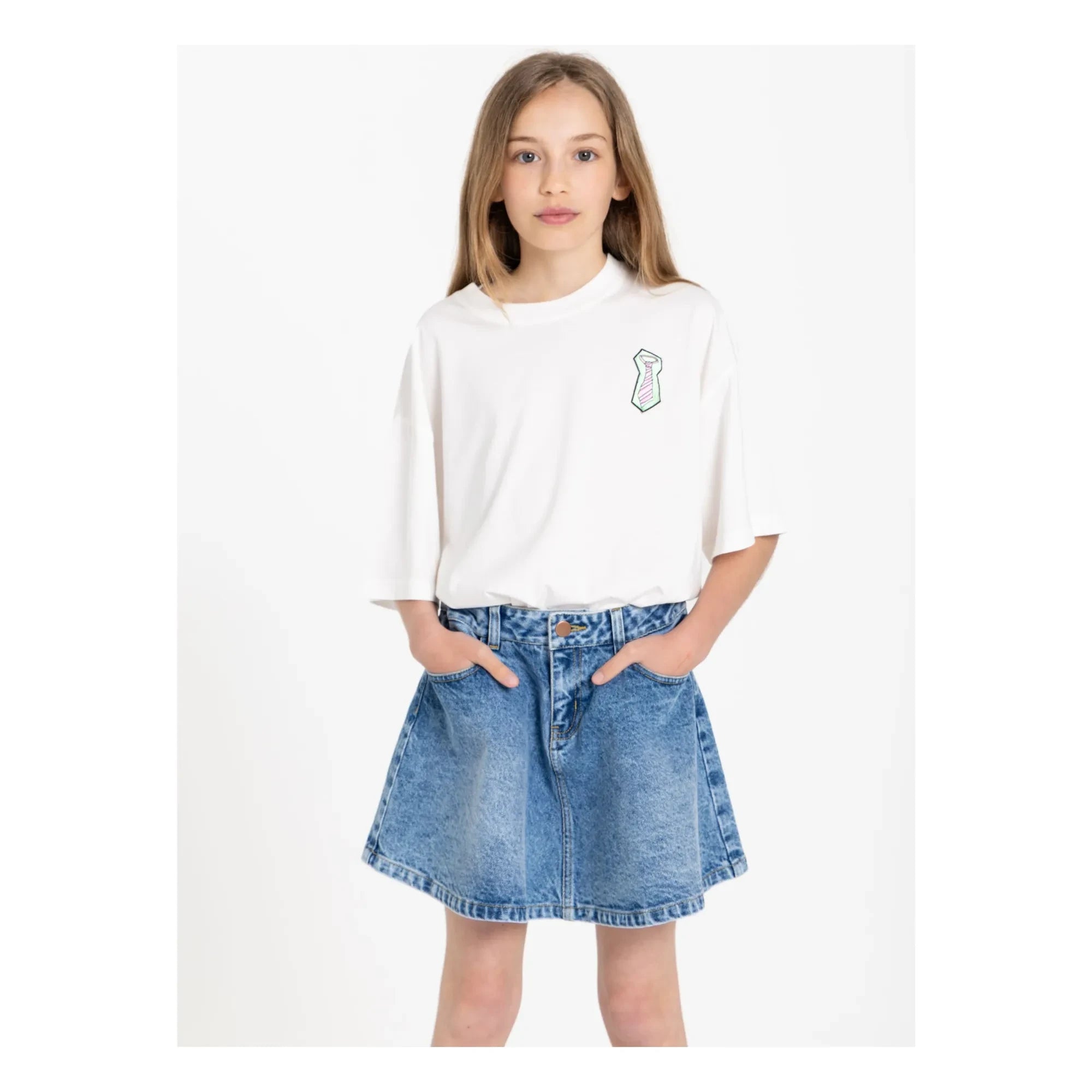 Finger in the nose - Camiseta extragrande de algodón orgánico Filo | Blanca