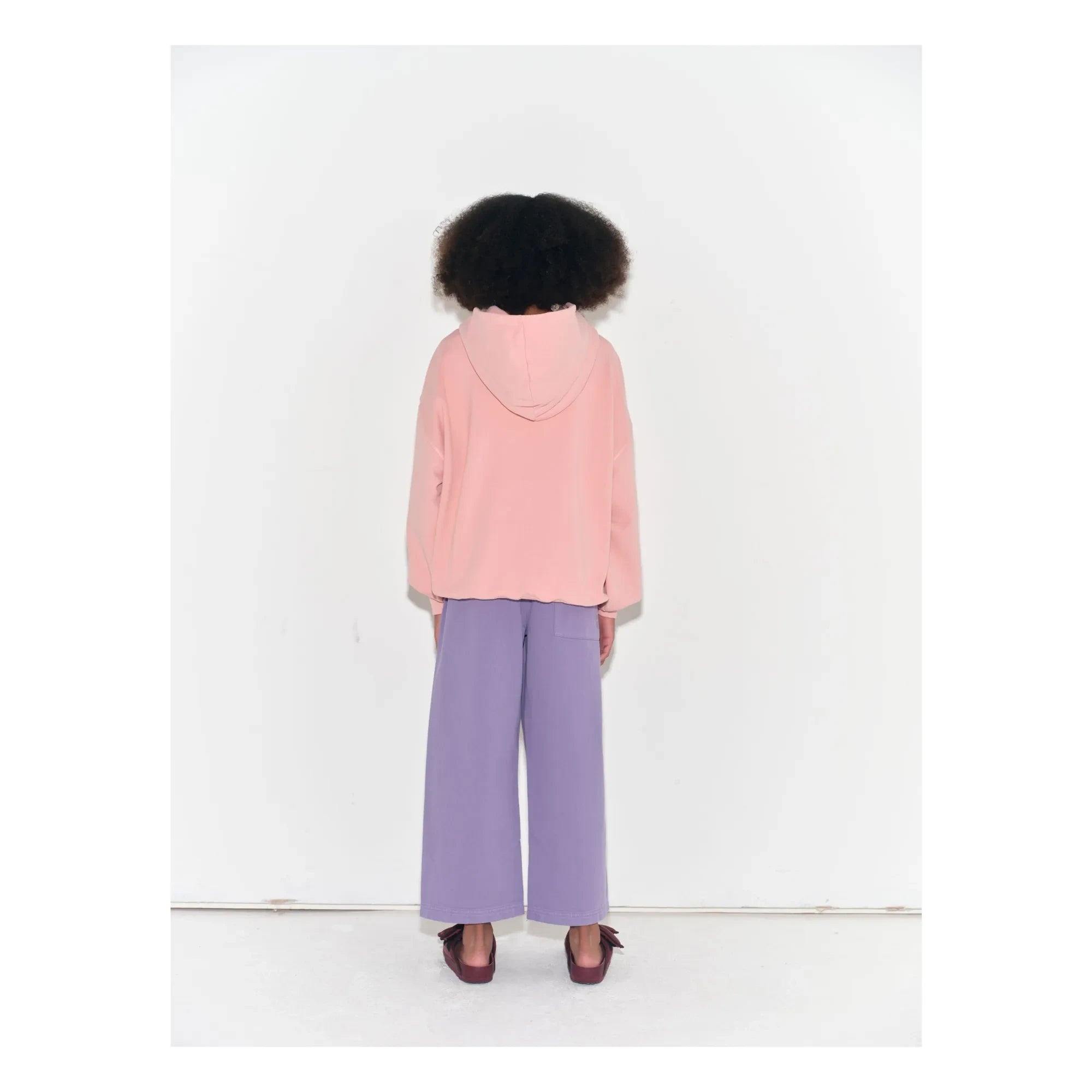 Main Story - Organik pamuklu kapüşonlu sweatshirt | Pembe