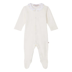 Bonpoint - Pijama Tilouan de algodón orgánico | Crema