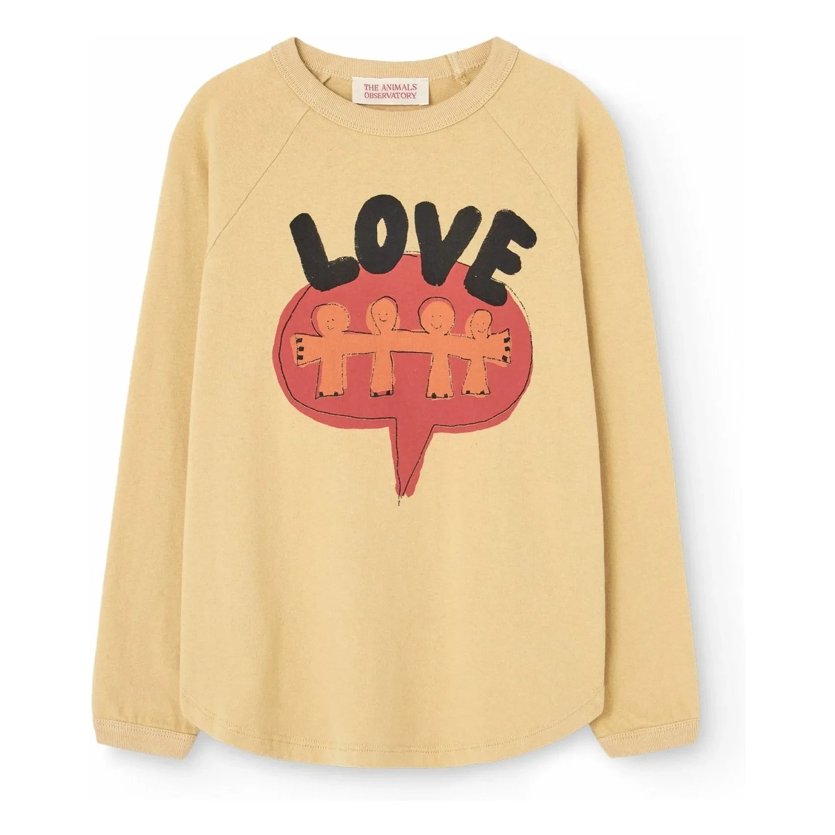 The Animals Observatory - Anteater Love T-Shirt | Yellow