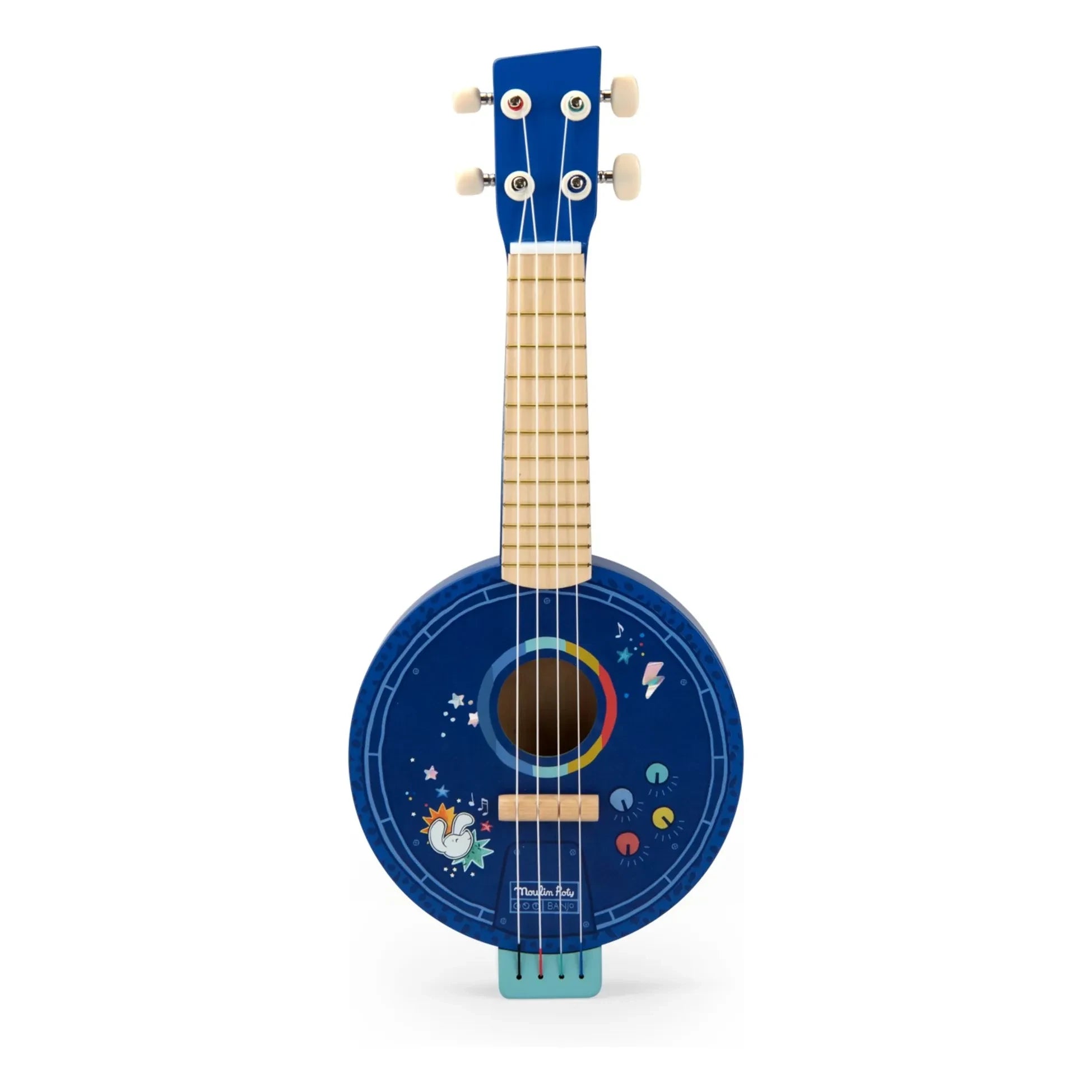 Moulin Roty - Banjo Puce & Pilou | Blue