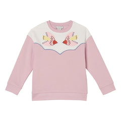 Stella McCartney Kids - Sudadera con estampado de pájaros | Lila