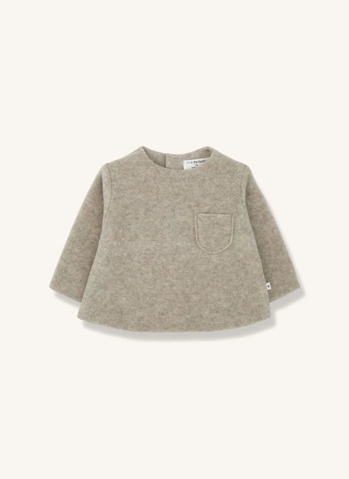 1+ in der Familie - Alex Bamboo Pullover | Beige