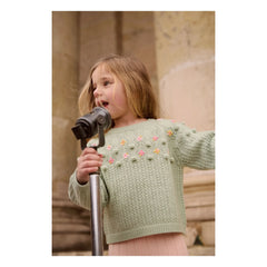 Louise Misha - Vakita Wollpullover | Mandelgrün