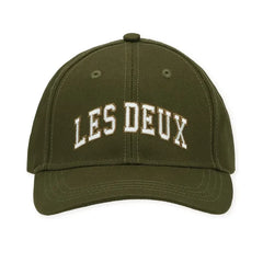 Les Deux - College Baseball Cap: 100% Organic Cotton | Khaki