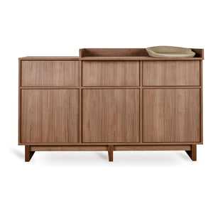 Quax - Kyo Changing Table for Dresser | Walnut