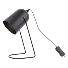 Present Time - Enchant Iron Table Lamp | Black