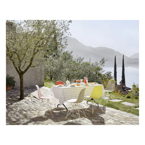 Vitra - DSR Plastic Chair - White Epoxy Frame - Charles & Ray Eames | Lemon Yellow