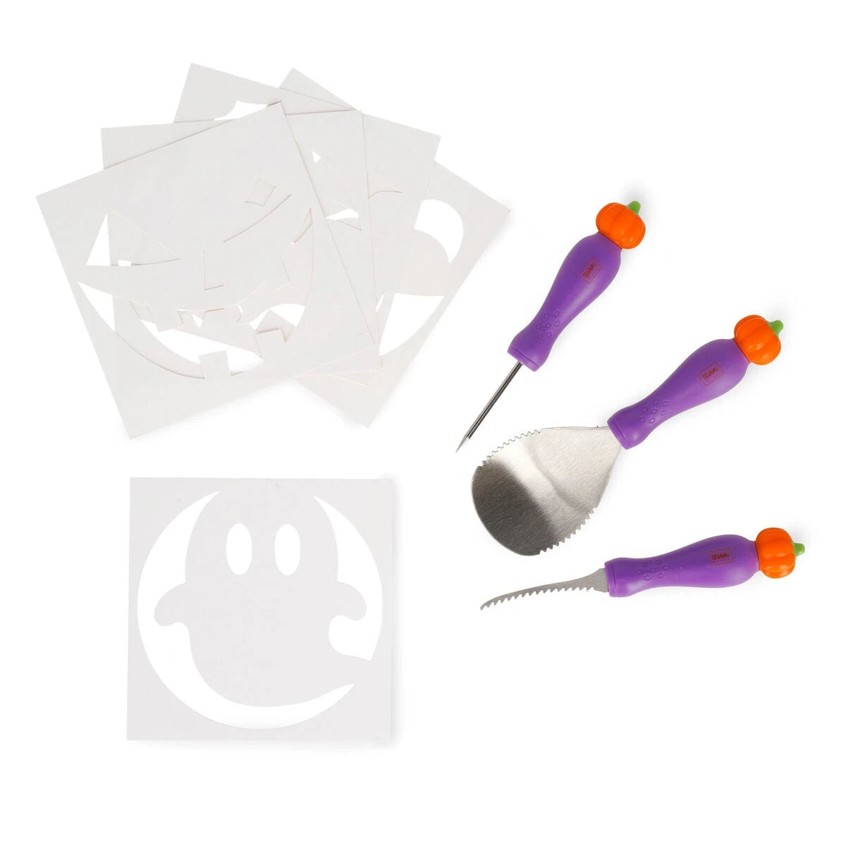 Legami - Halloween Pumpkin Carving Kit - Carve and Scare