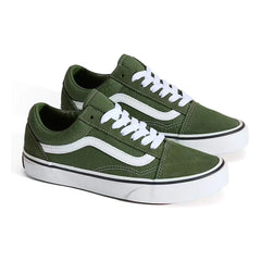 Vans - Old Skool Logo Sneaker mit Schnürung | Grün