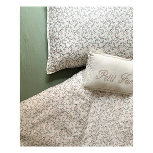 Editions Aimable - Doris Spannbettlaken | Moss Green Musselin