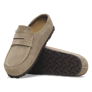 BIRKENSTOCK - Naples Süet Mules | Toprak kahverengi