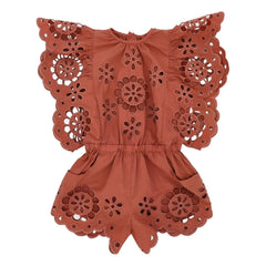 Zimmermann – Broderie Anglaise Tulum Awaken | Ziegelrot