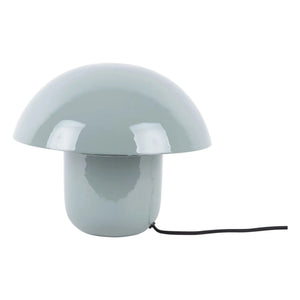 Present Time - Fat Mushroom Table Lamp | Light Blue
