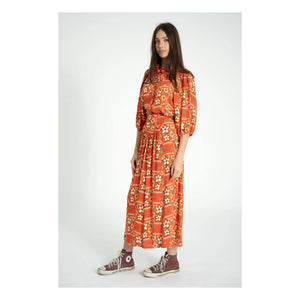 Sisters Department - Floral Pattern Blouse | Red