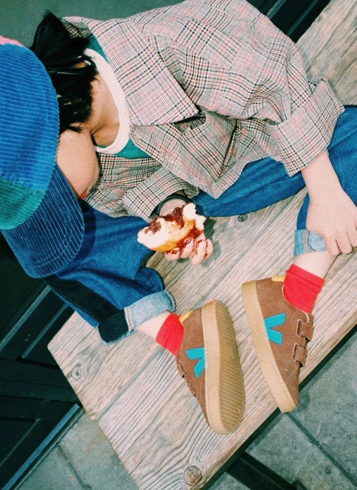 Veja - أحذية رياضية للخدش: إسبلر فيجا × جيلي ملو | بني