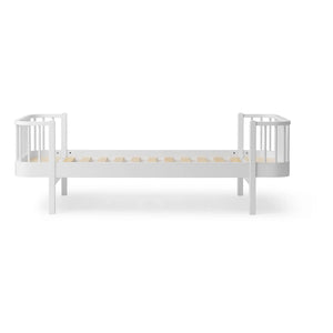 Oliver Furniture - Cama de madera 90 x 200 cm | Blanca