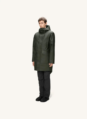 Rains - Uzun Parka Mont Nome W3T3 | Koyu yeşil